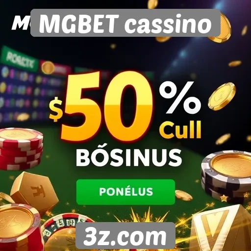 Promoções e bônus disponíveis no MGBET cassino